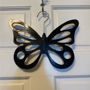 Elegant Black Butterfly Accessory Hook